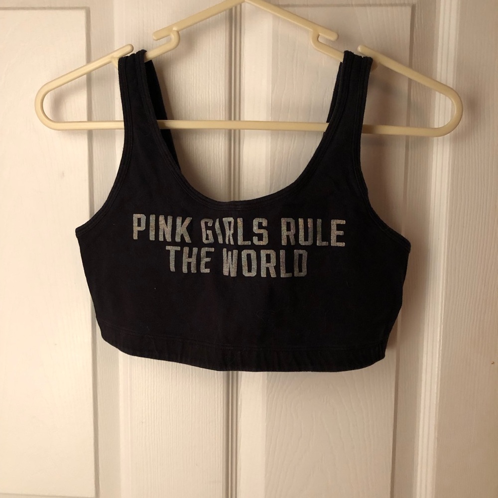 PINK workout bra